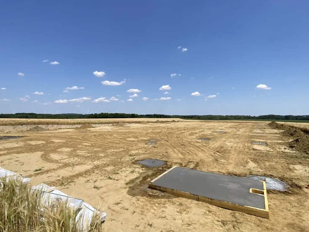 Terrassement près de Nouvelle-Aquitaine